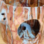 Jacqueline Larcombe, Ghost fish mug, 2016, earthenware, glaze