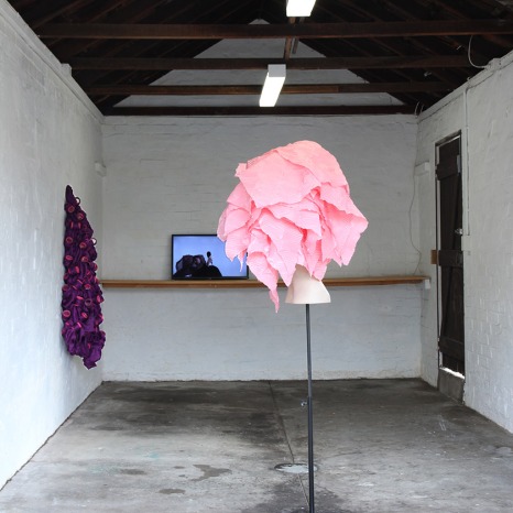 Cigdem Aydemir, Integration Salon, 2016, installation view